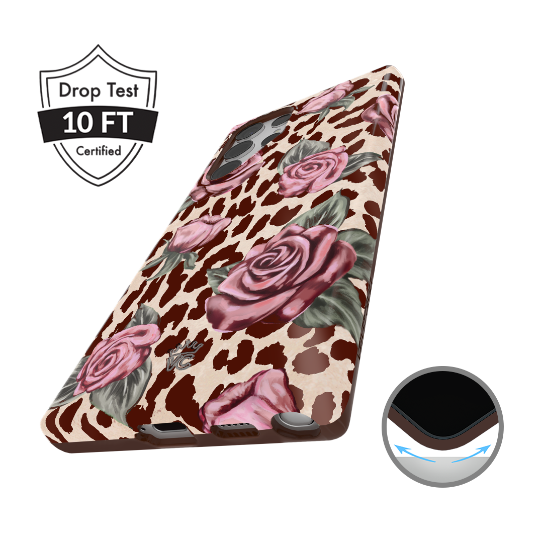 Rosy Leopard Samsung Case