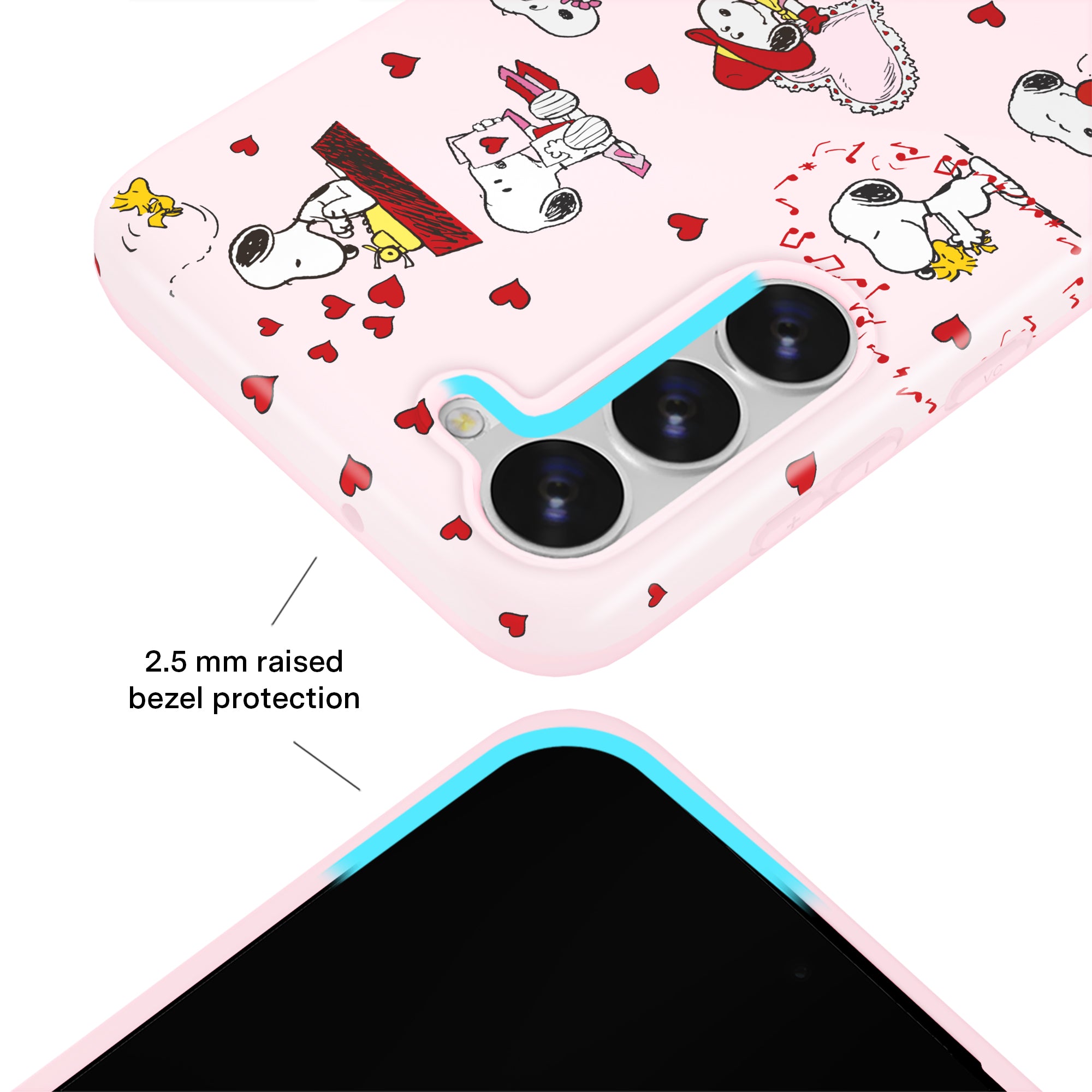 Snoopy Lovely Moods Samsung Case