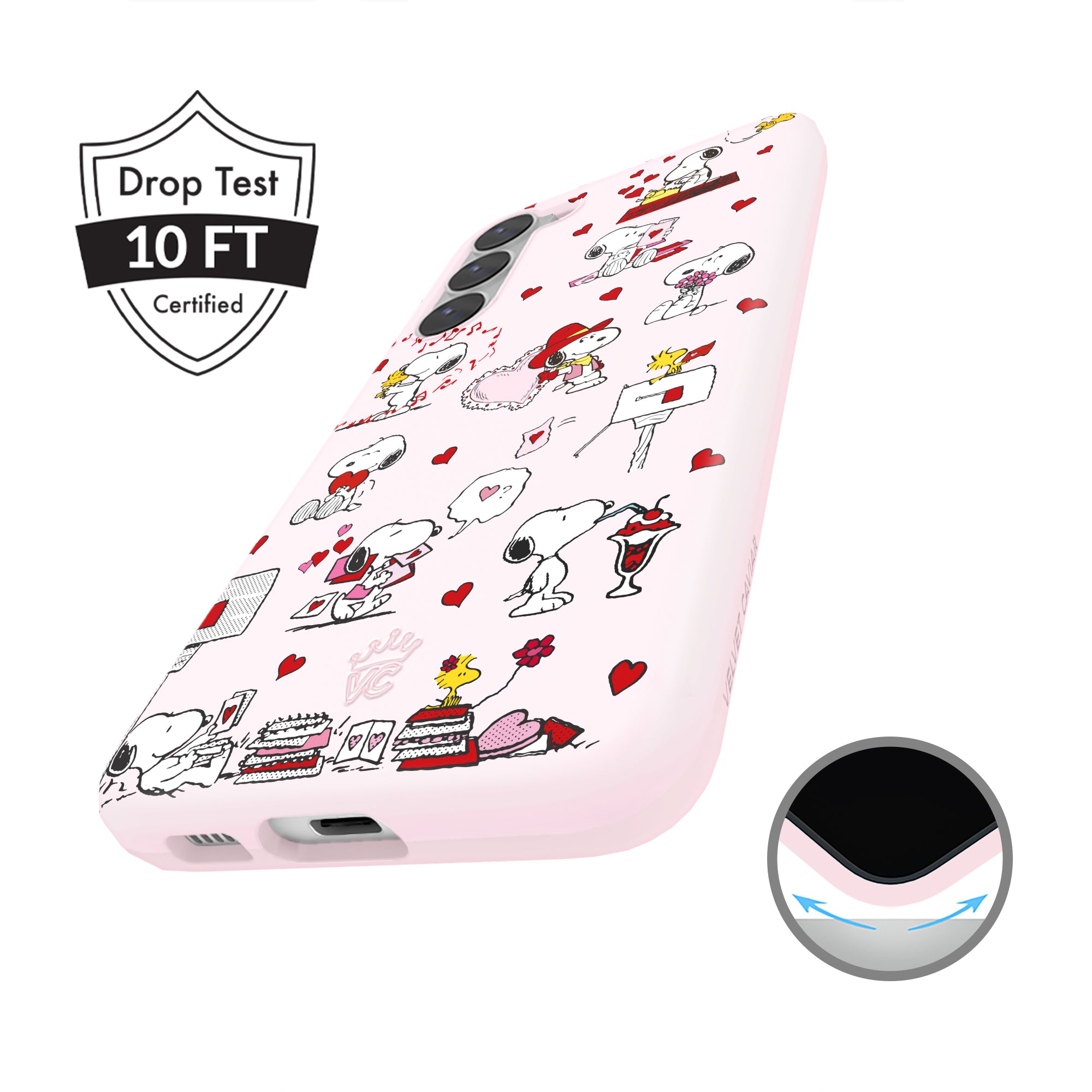Snoopy Lovely Moods Samsung Case
