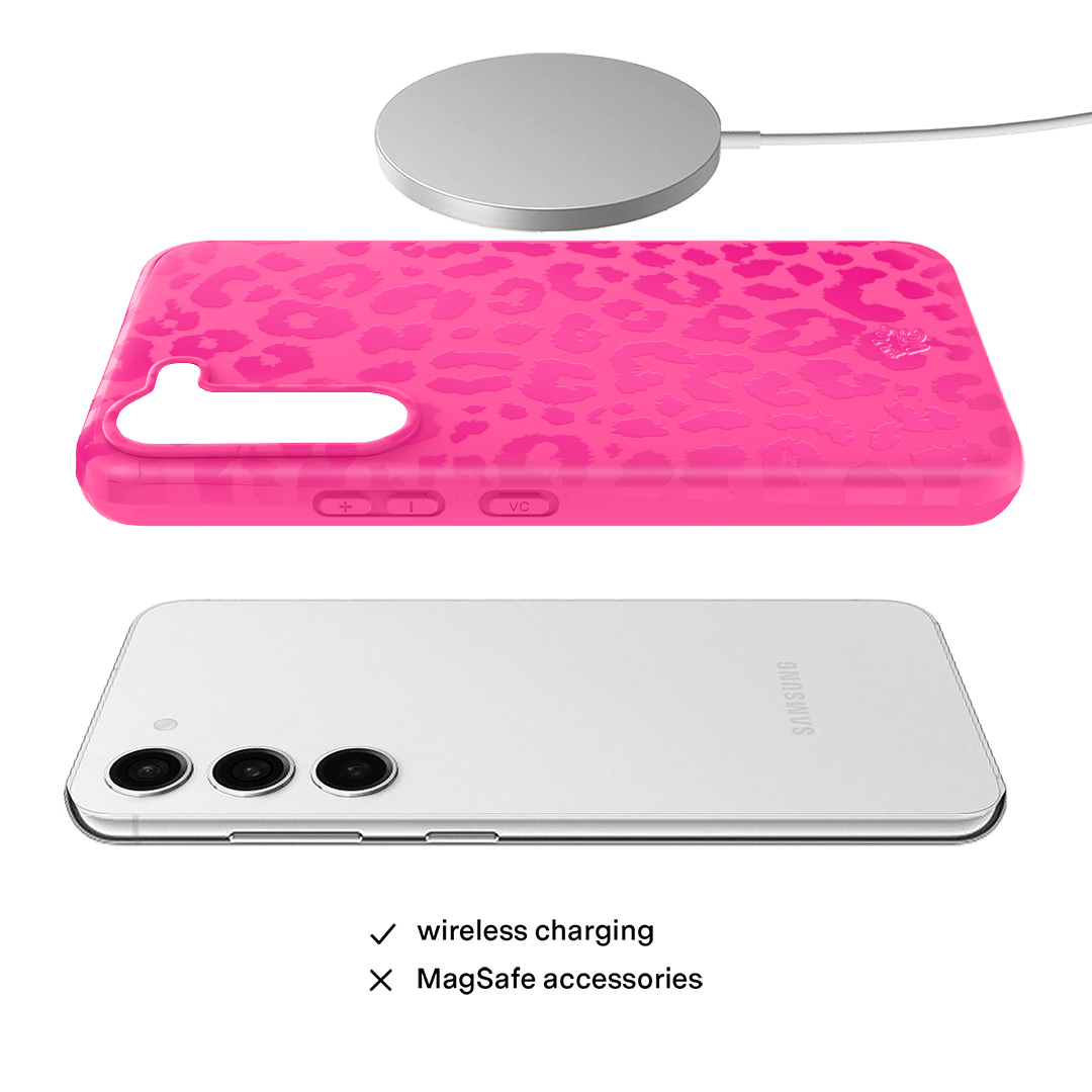 Even Hotter Pink Leopard Samsung Case