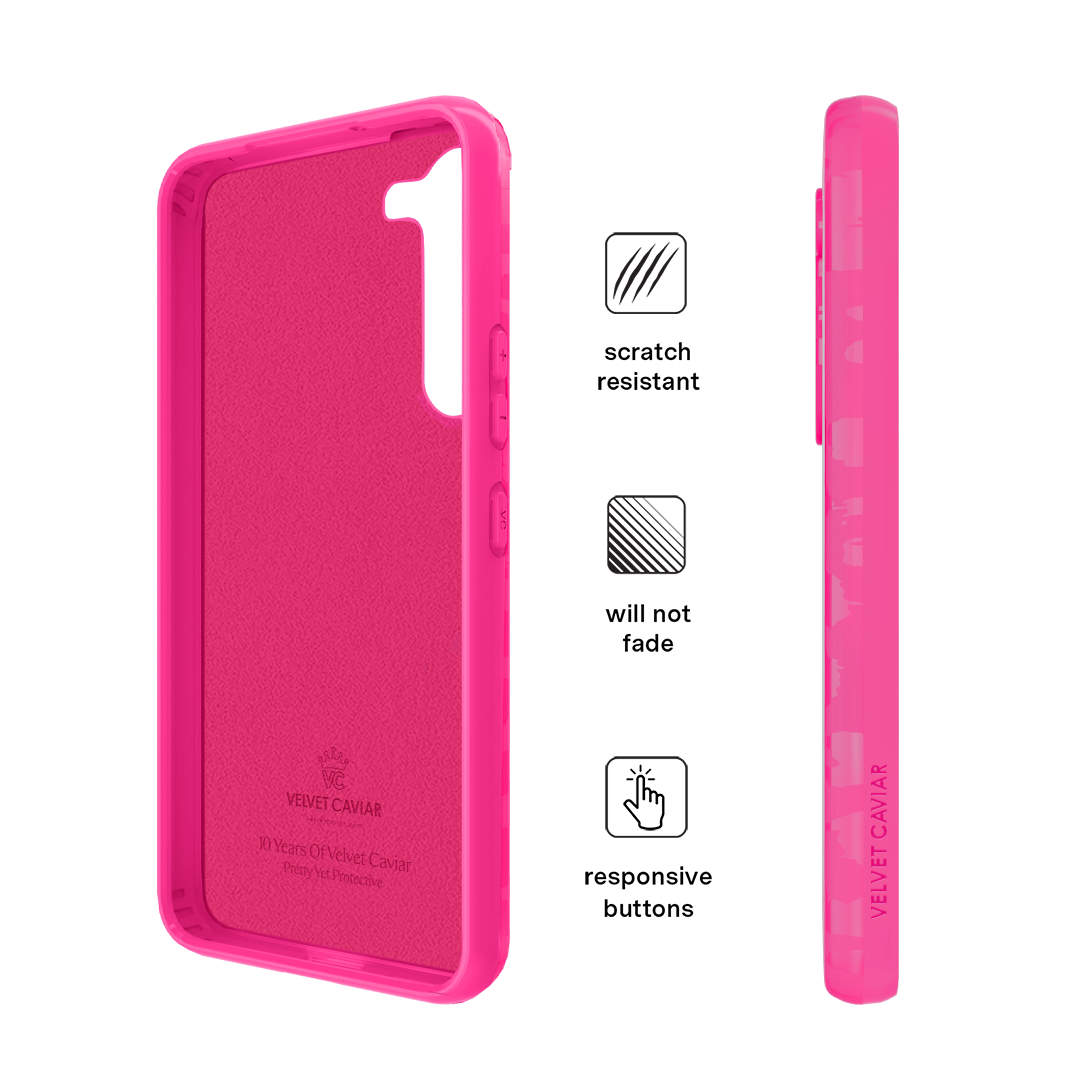 Even Hotter Pink Leopard Samsung Case