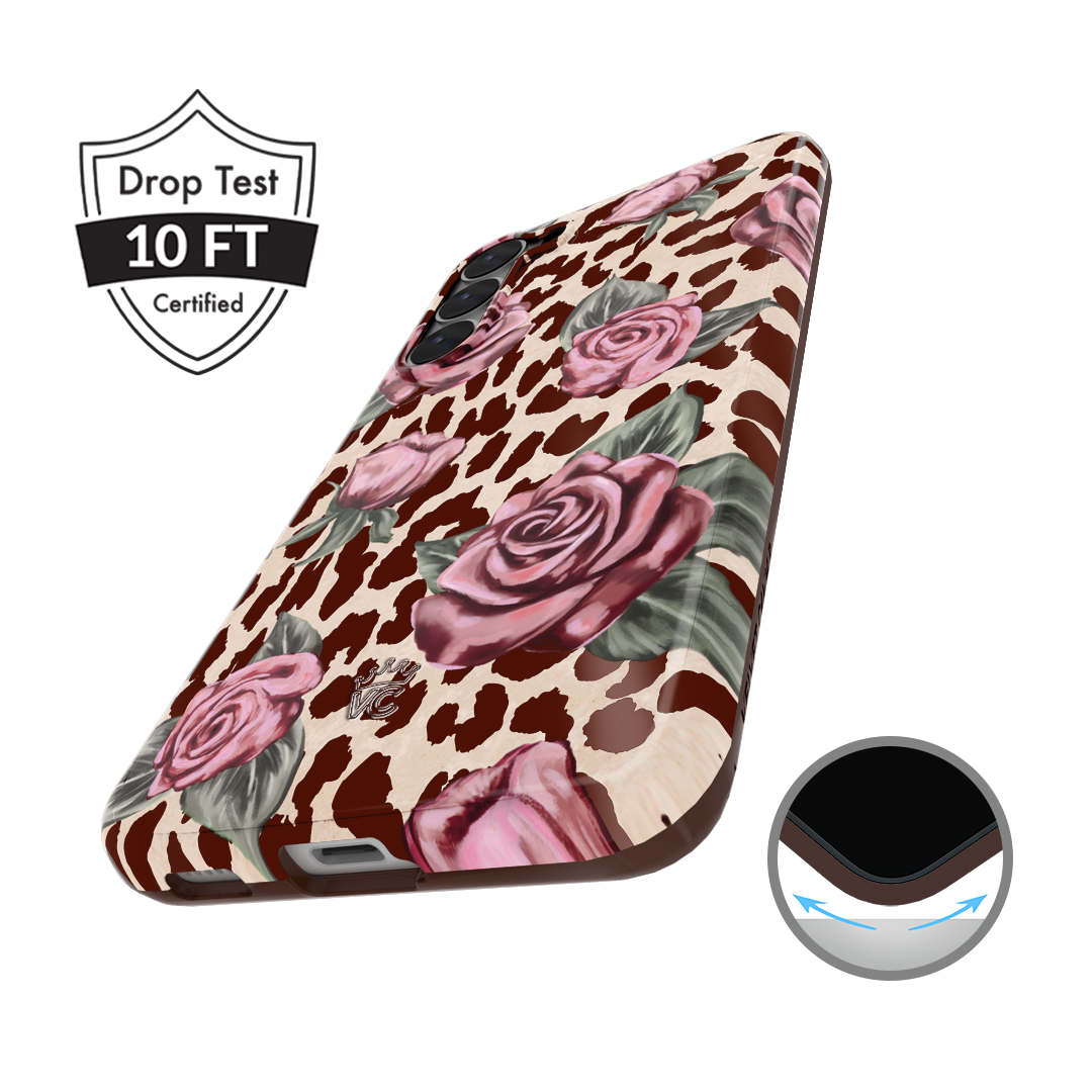 Rosy Leopard Samsung Case