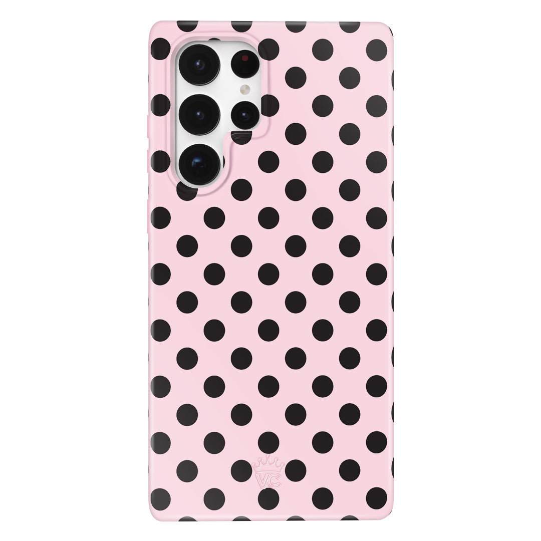 Princess Pink Polka Dot Samsung Case