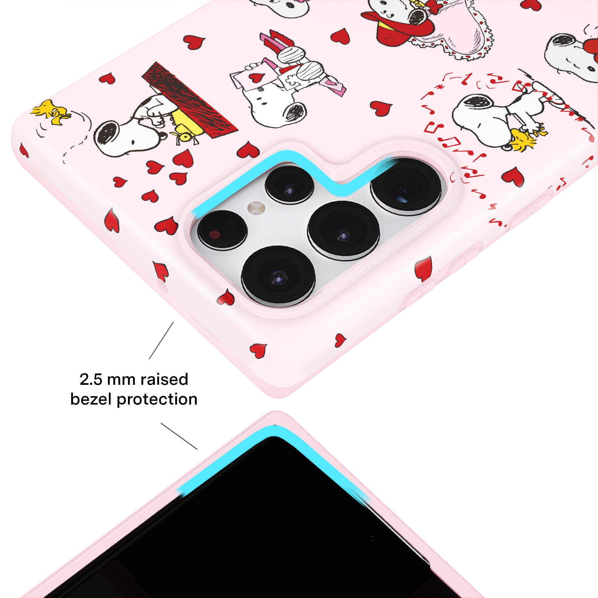 Snoopy Lovely Moods Samsung Case