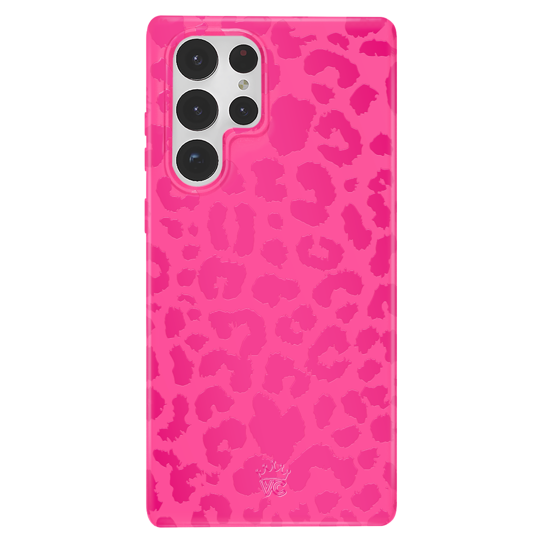 Even Hotter Pink Leopard Samsung Case