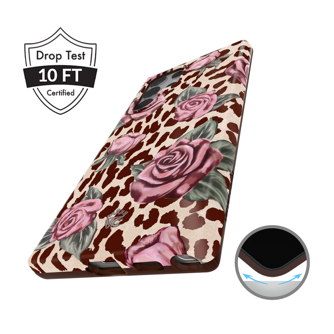 Rosy Leopard Samsung Case