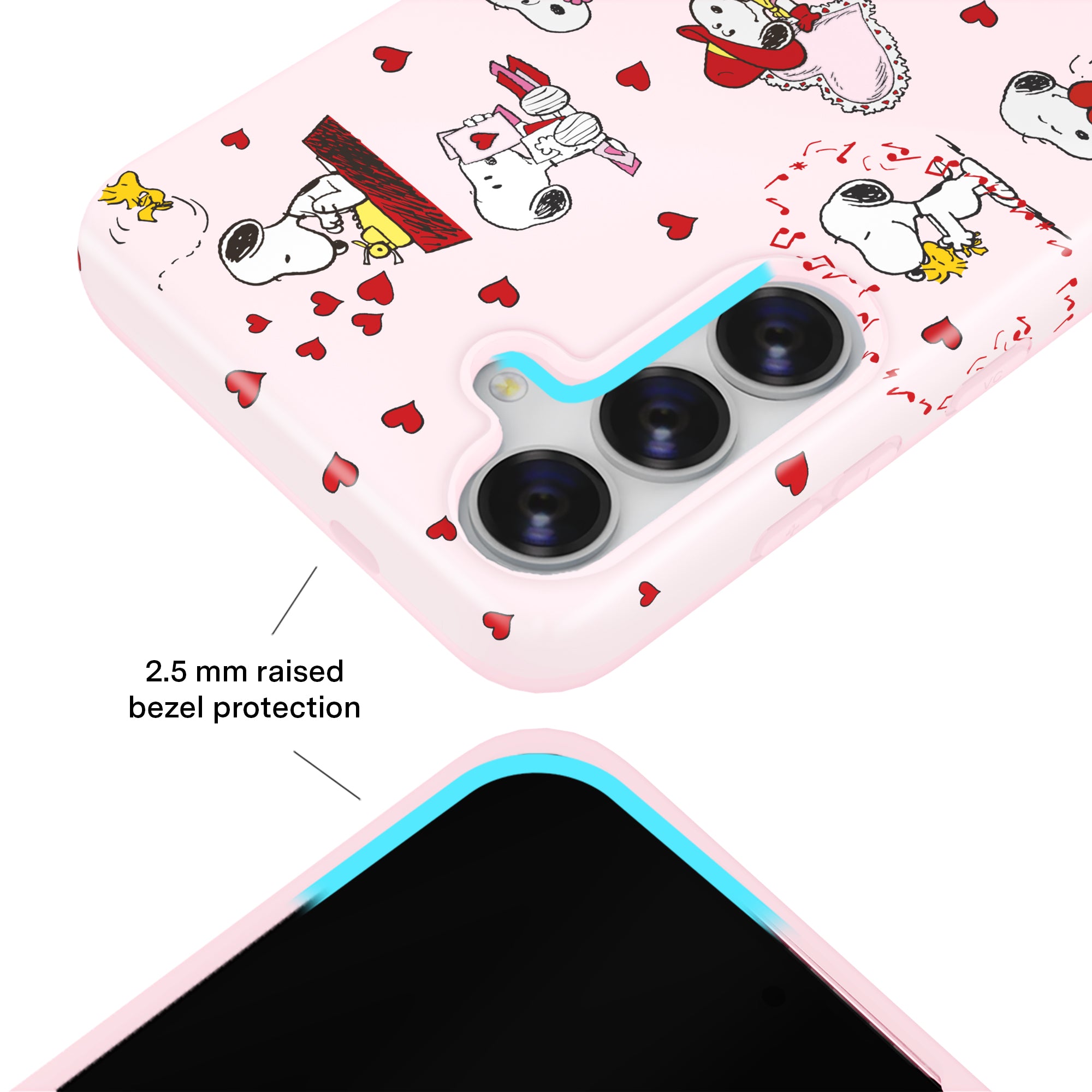Snoopy Lovely Moods Samsung Case
