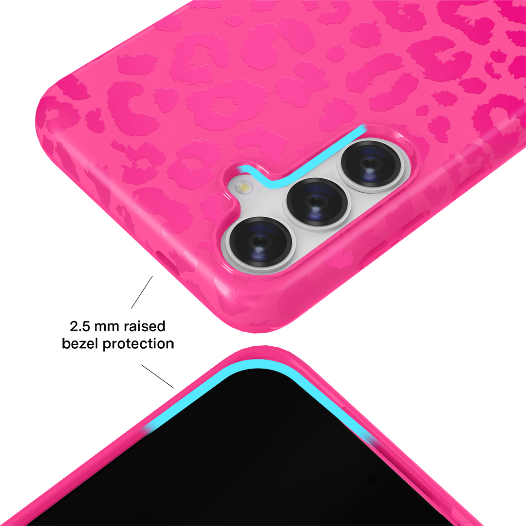 Even Hotter Pink Leopard Samsung Case