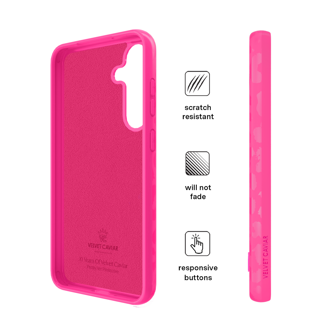 Even Hotter Pink Leopard Samsung Case