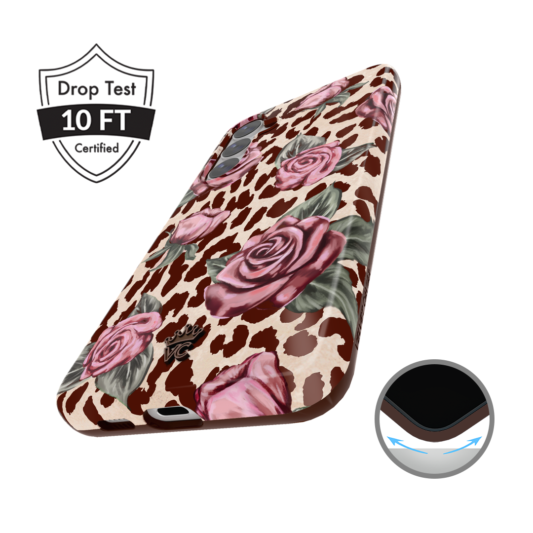 Rosy Leopard Samsung Case