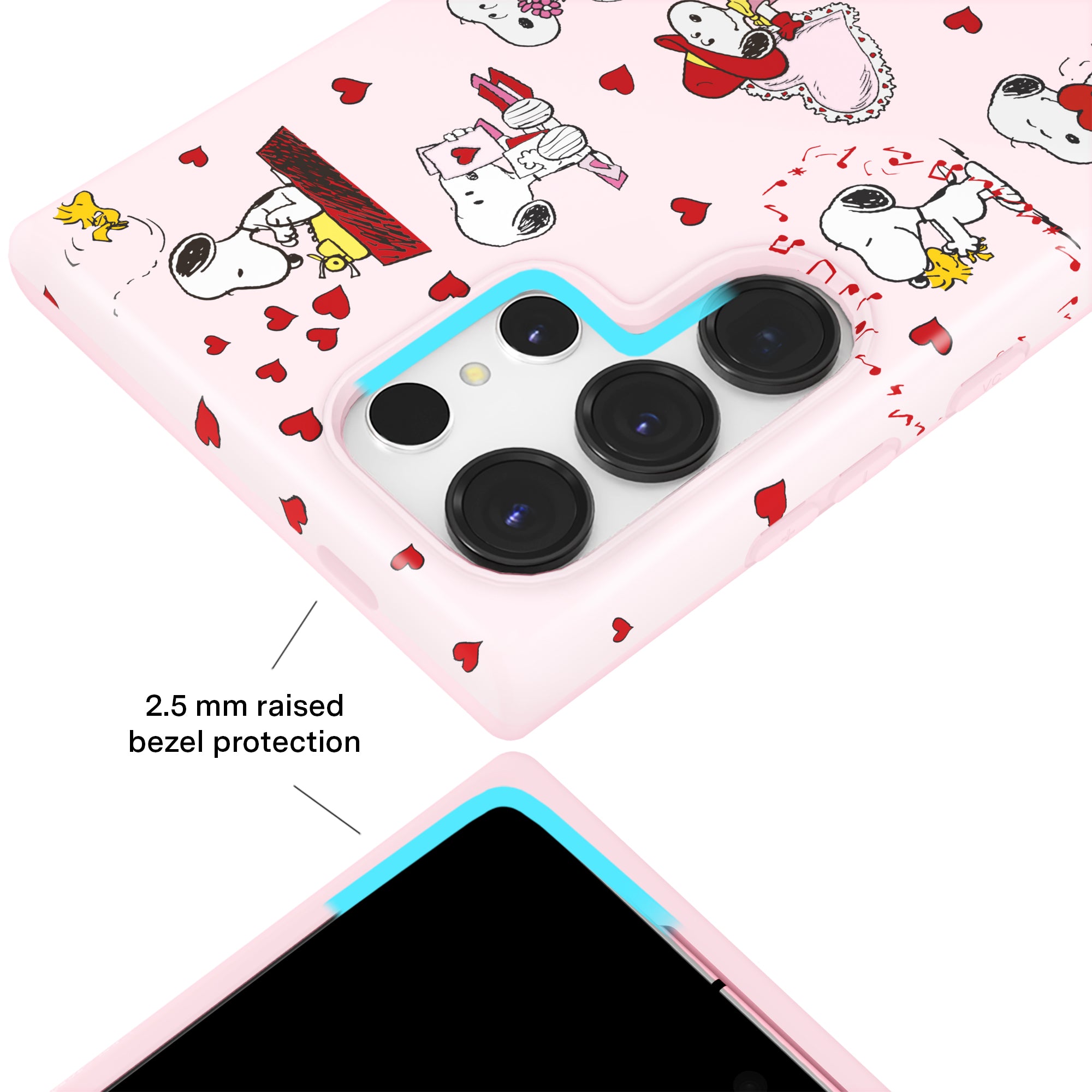 Snoopy Lovely Moods Samsung Case