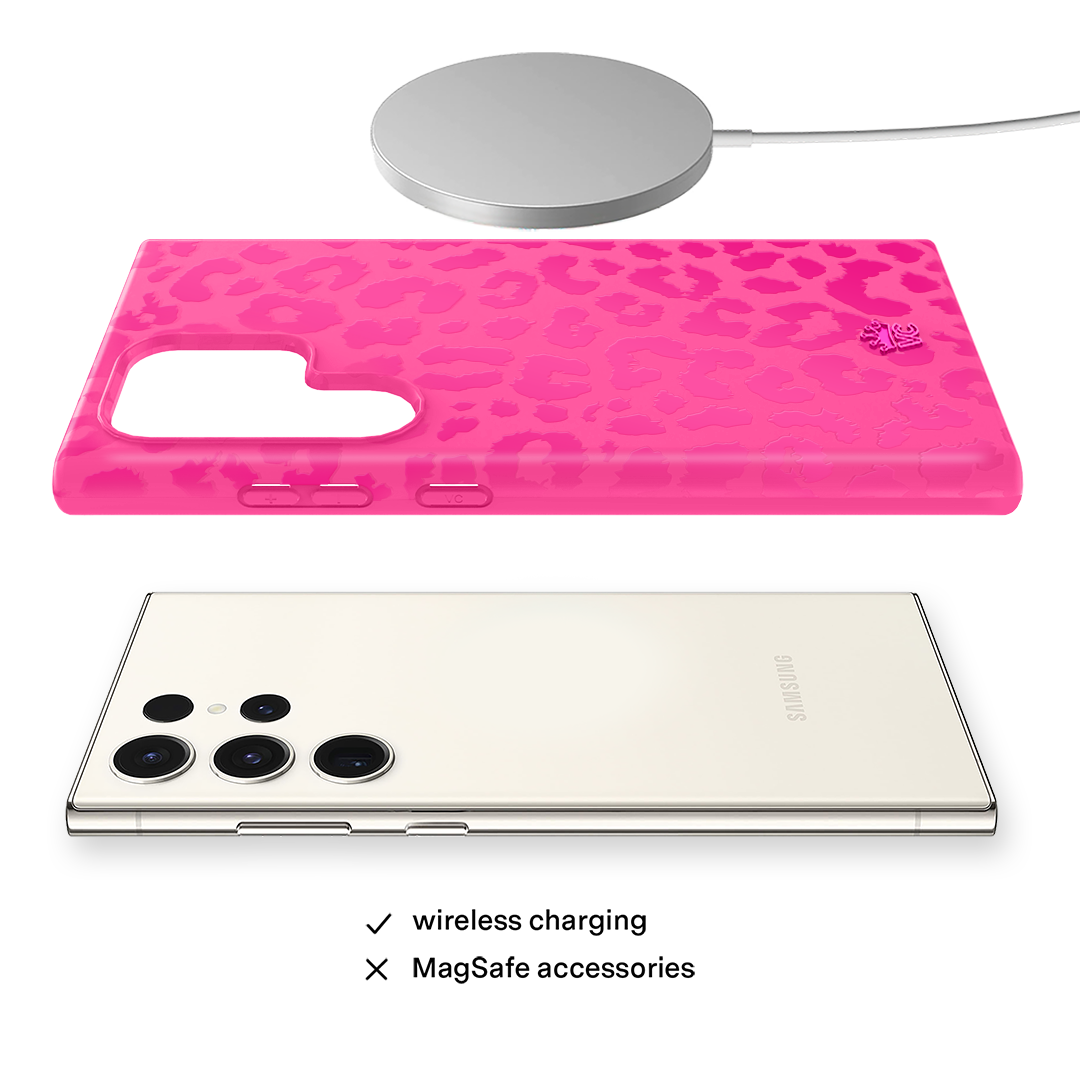 Even Hotter Pink Leopard Samsung Case