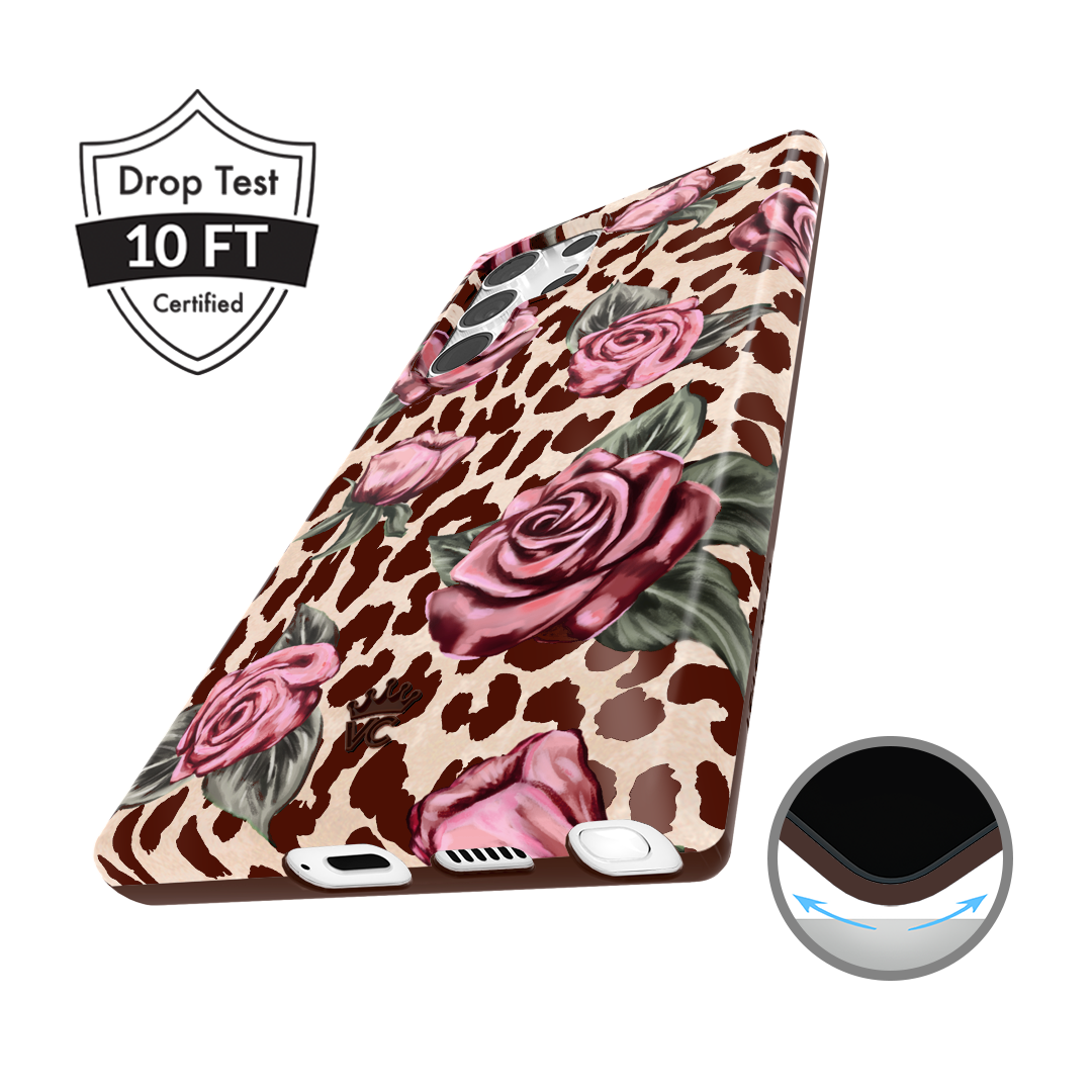 Rosy Leopard Samsung Case