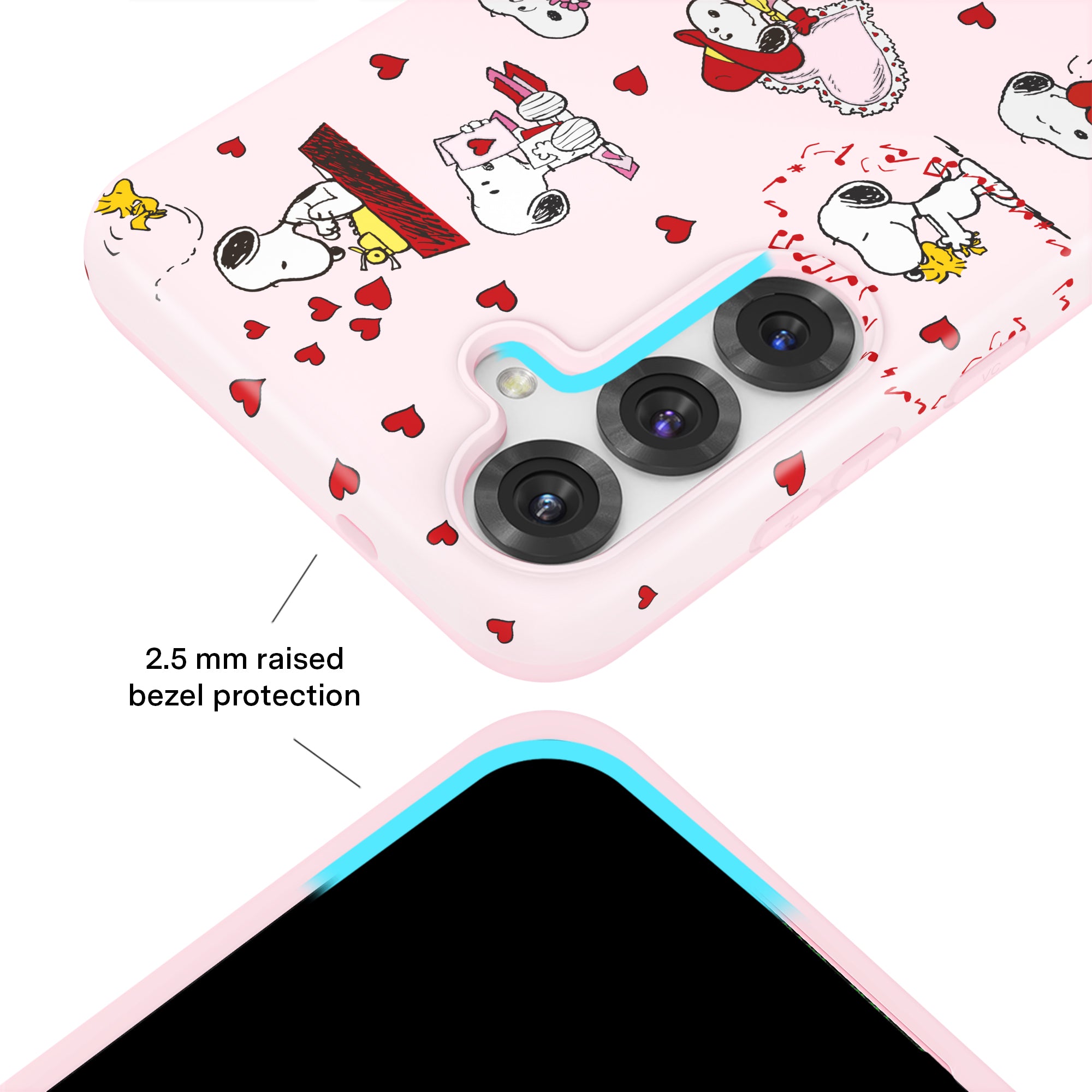 Snoopy Lovely Moods Samsung Case