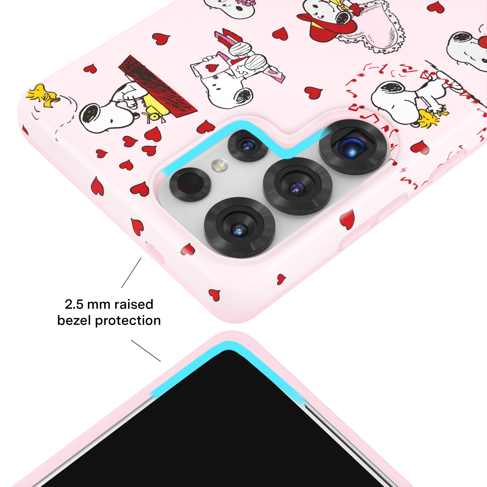 Snoopy Lovely Moods Samsung Case