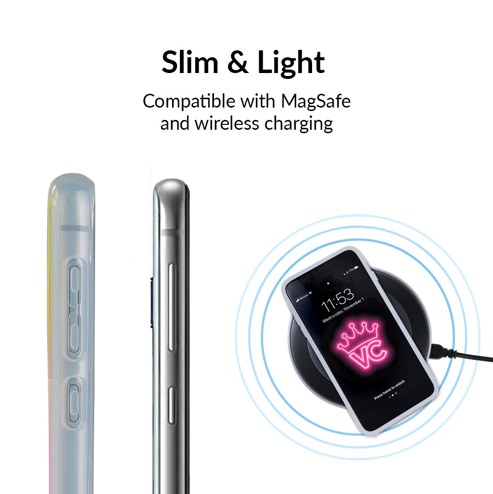 White Opal Samsung Case