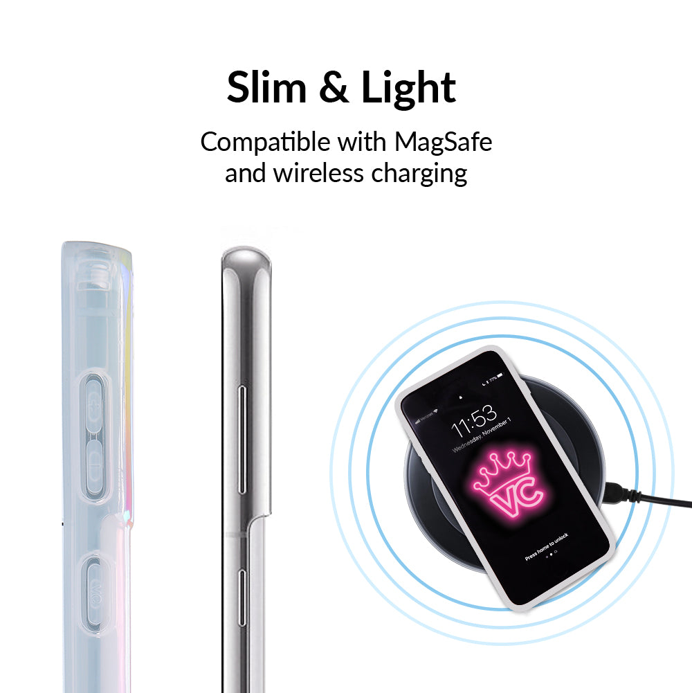 White Opal Samsung Case