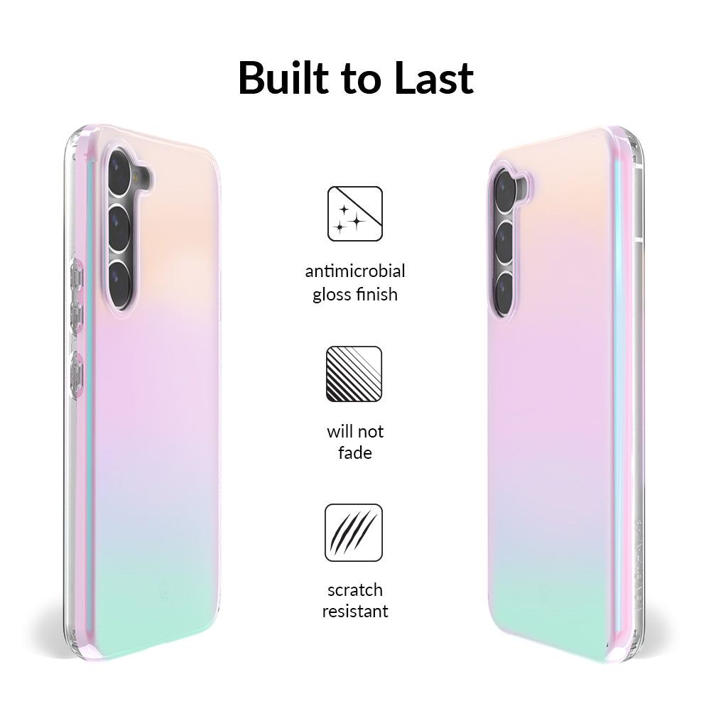 White Opal Samsung Case