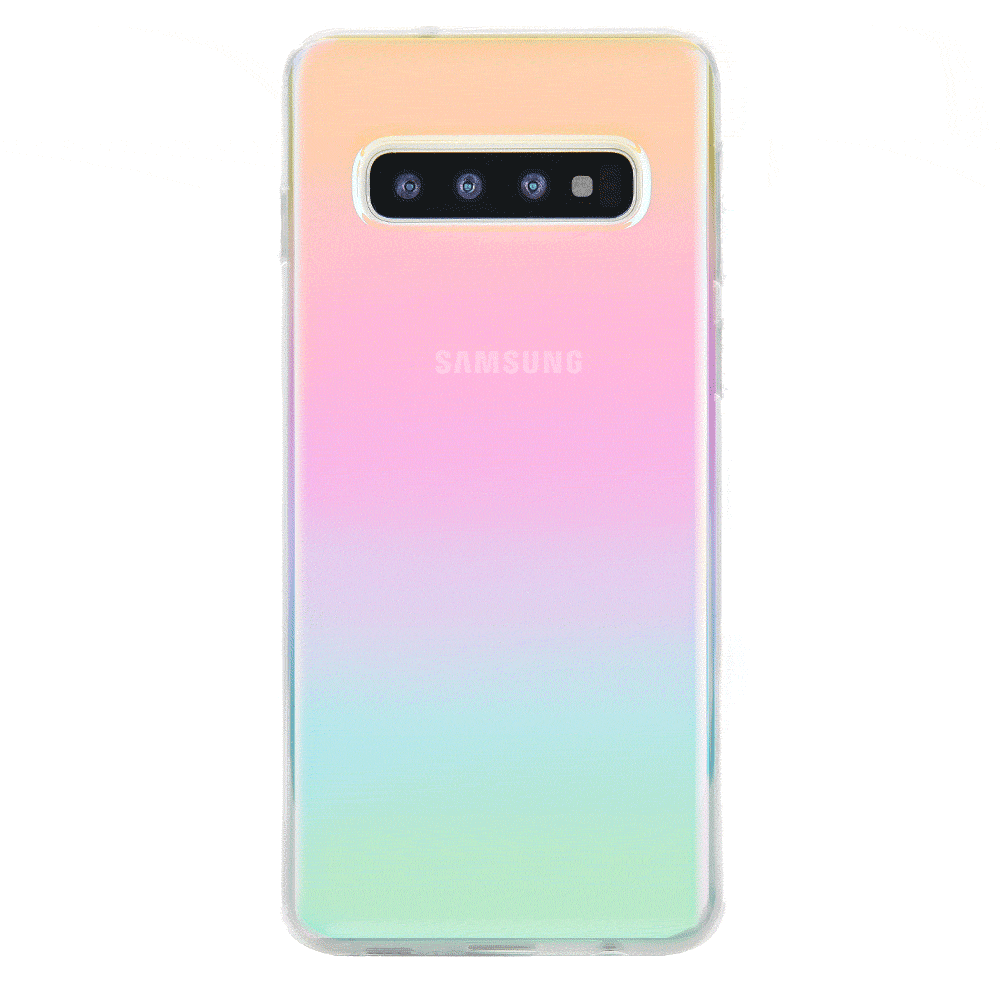 White Opal Samsung Case