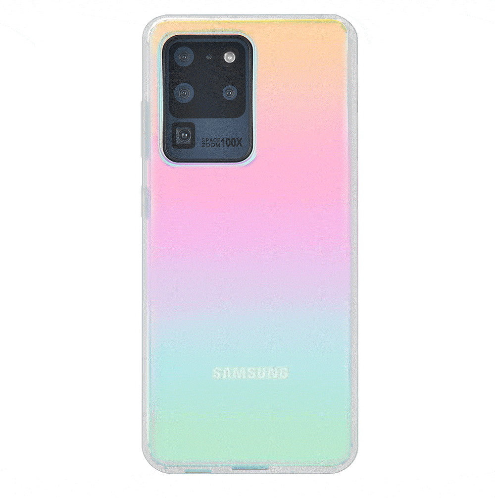 White Opal Samsung Case