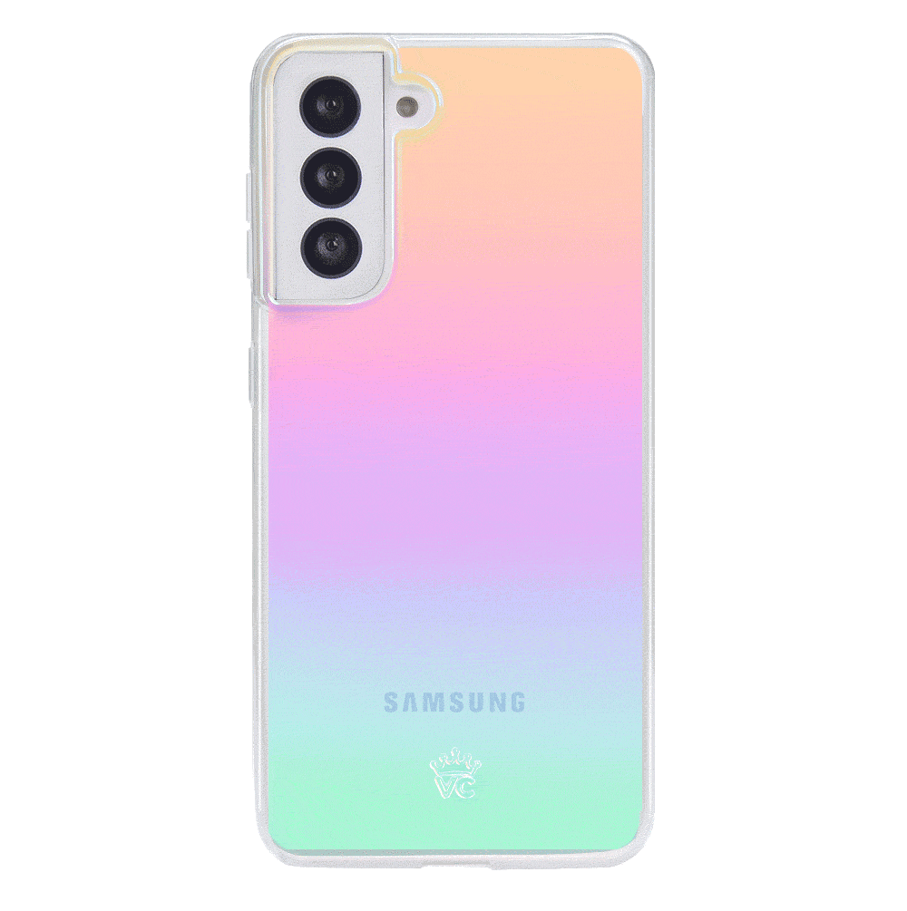 White Opal Samsung Case