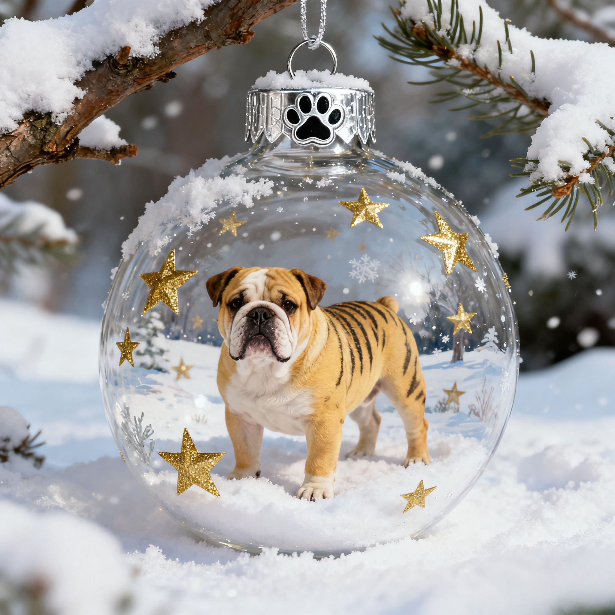 🔥LAST DAY 60% OFF-🐶Canine Crystal Glass Decoration Set