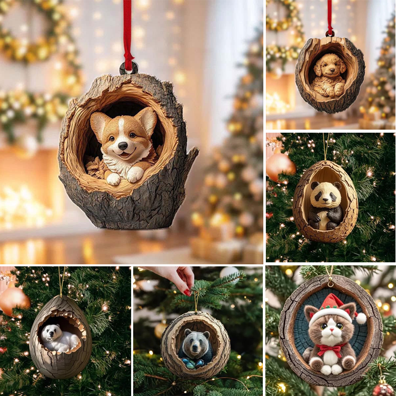 🎅Christmas Hot Sale 60% Off -Handmade Animal Christmas Ornament