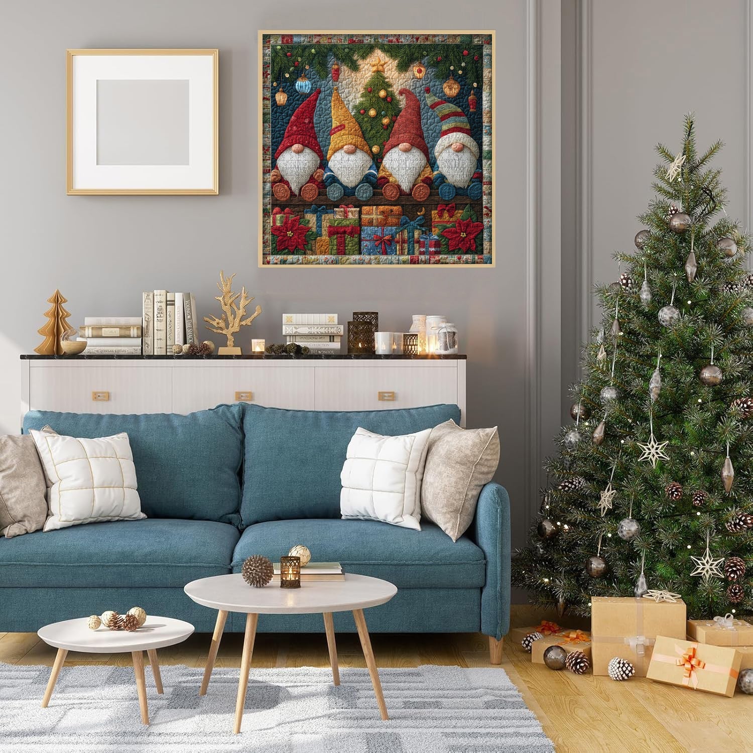 Guardians of Christmas Joy Wooden Jigsaw Puzzle 1000 Pieces
