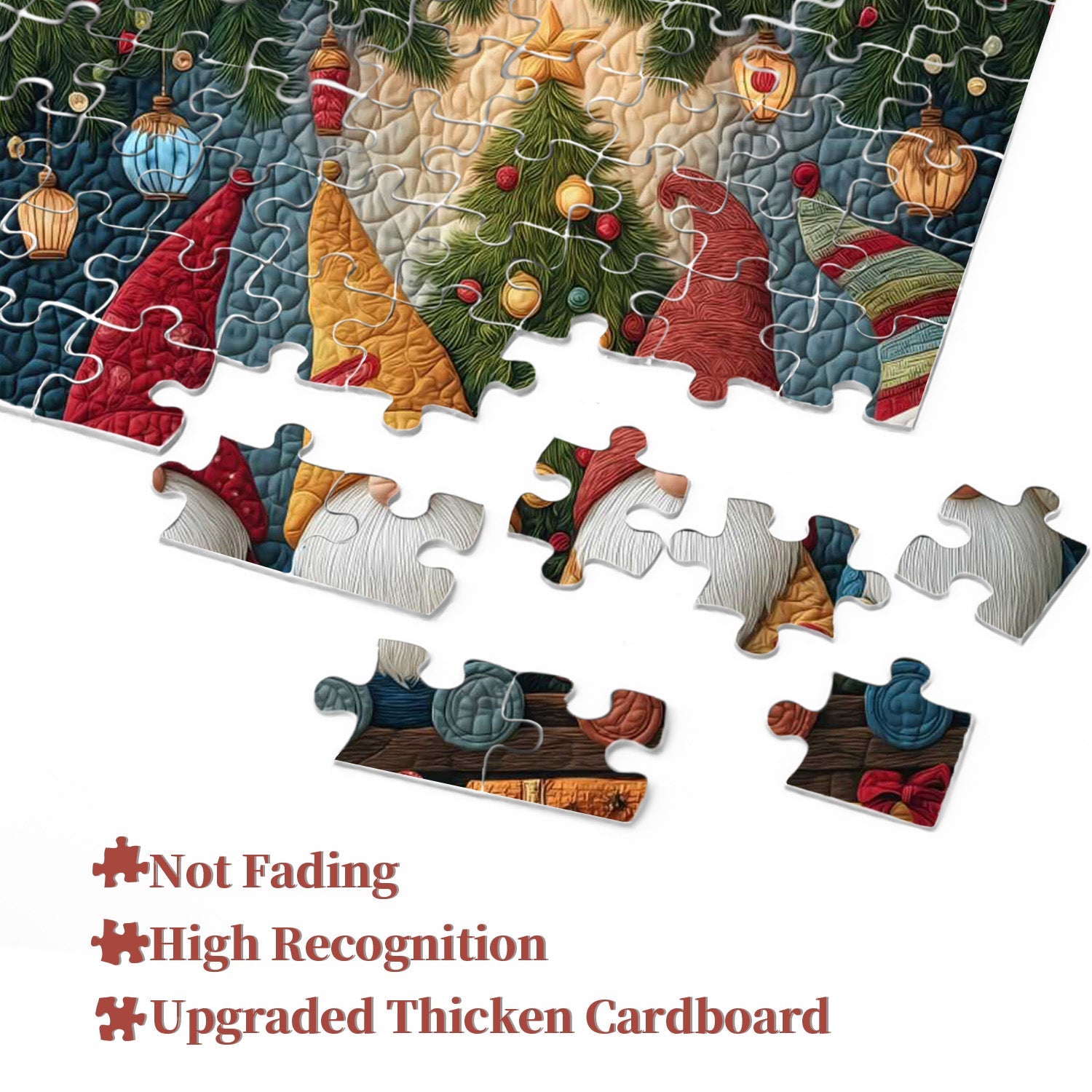 Guardians of Christmas Joy Wooden Jigsaw Puzzle 1000 Pieces