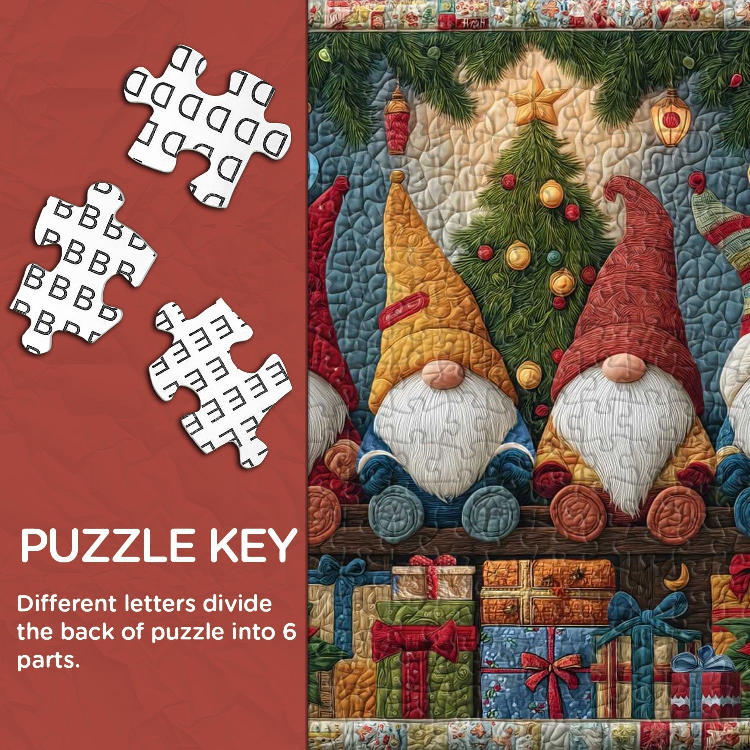 Guardians of Christmas Joy Wooden Jigsaw Puzzle 1000 Pieces
