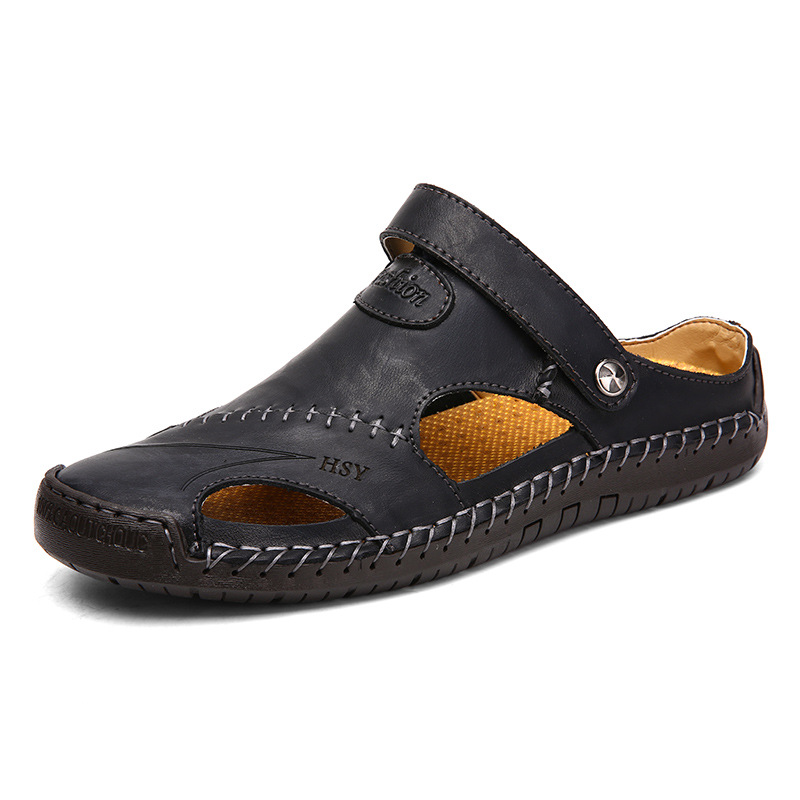 Last Day 70% OFF🔥🔥Men's genuine calfskin sandals