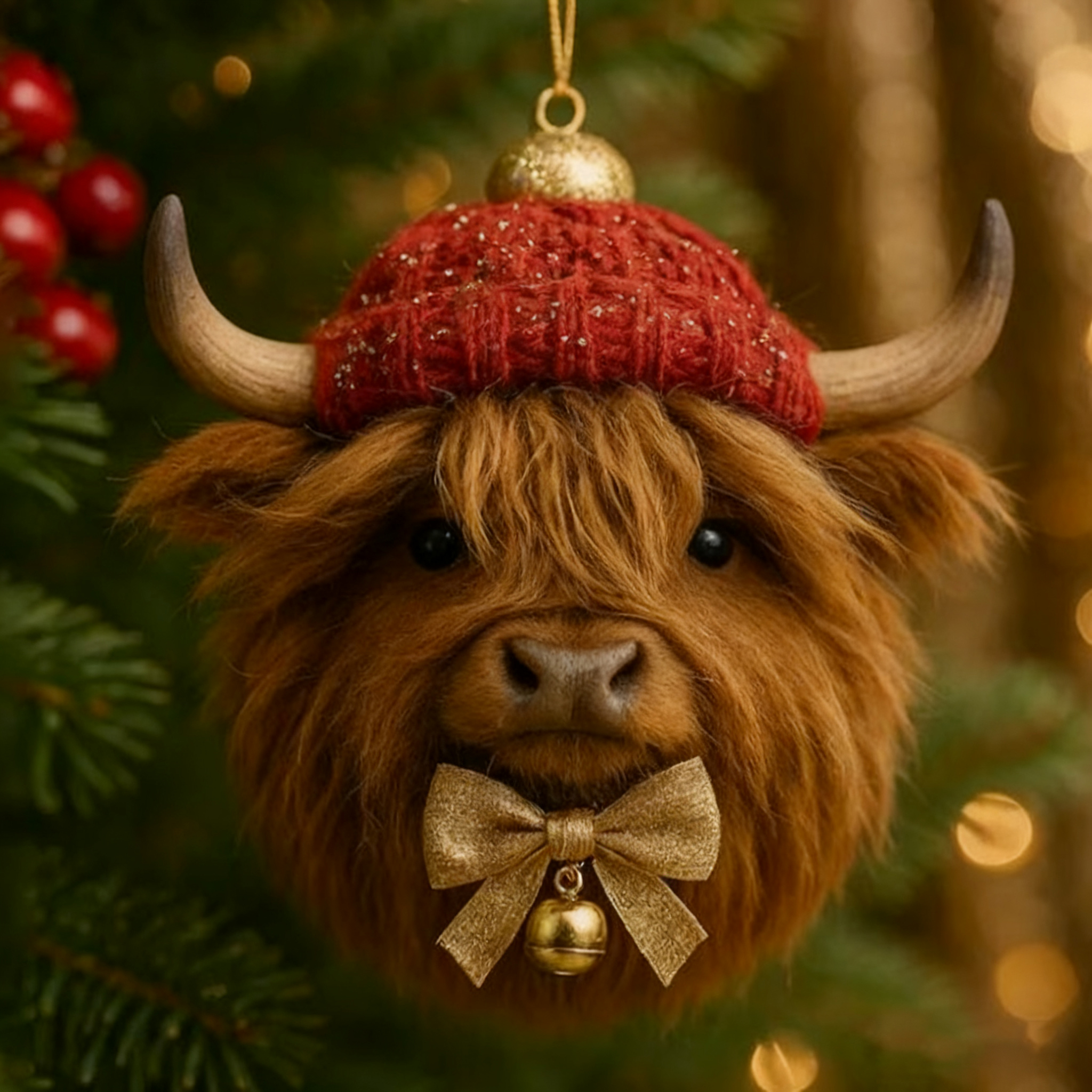 🎁❤Forest Animal Ornaments – Cozy Forest Christmas Ornaments