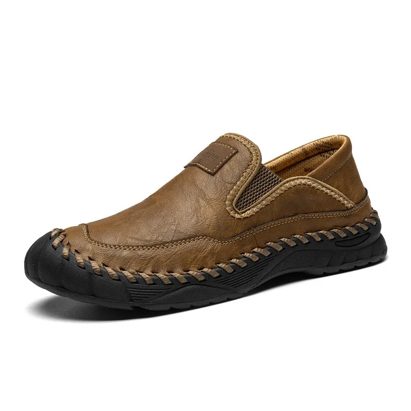 ⏰Last Day! 60% OFF 🔥ideacloth®Men's Handmade Genuine Leather Orthopedic Outdoor Loafers