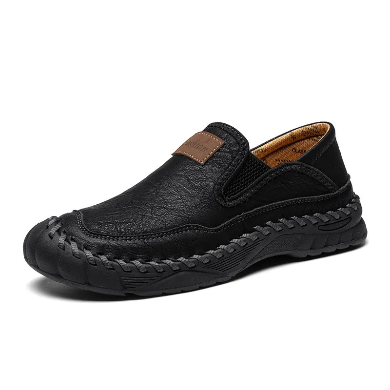 ⏰Last Day! 60% OFF 🔥ideacloth®Men's Handmade Genuine Leather Orthopedic Outdoor Loafers