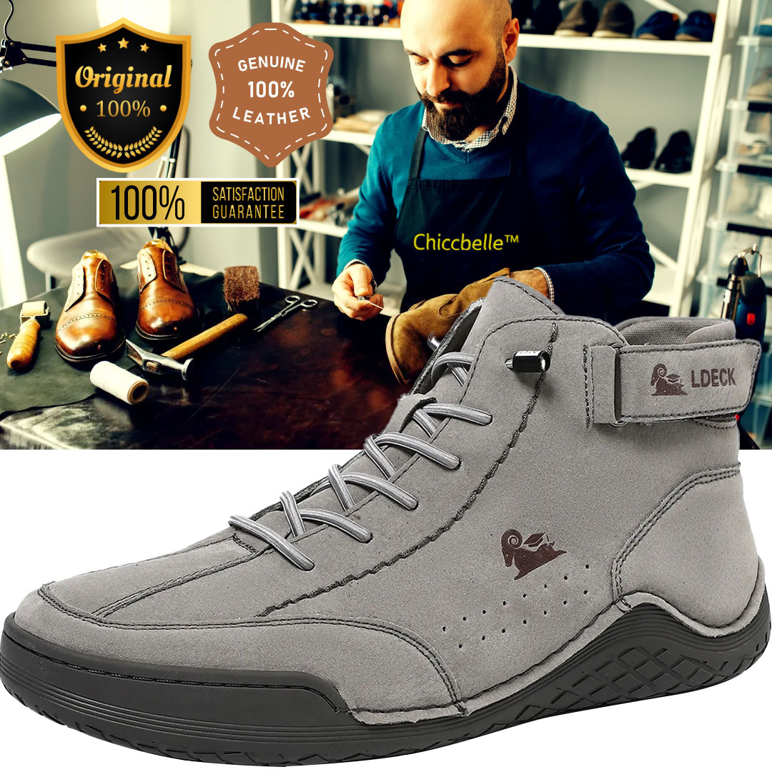 ⏰ 70% off - 2025 Newest Men's Orthopedic Leather Hiking Shoes