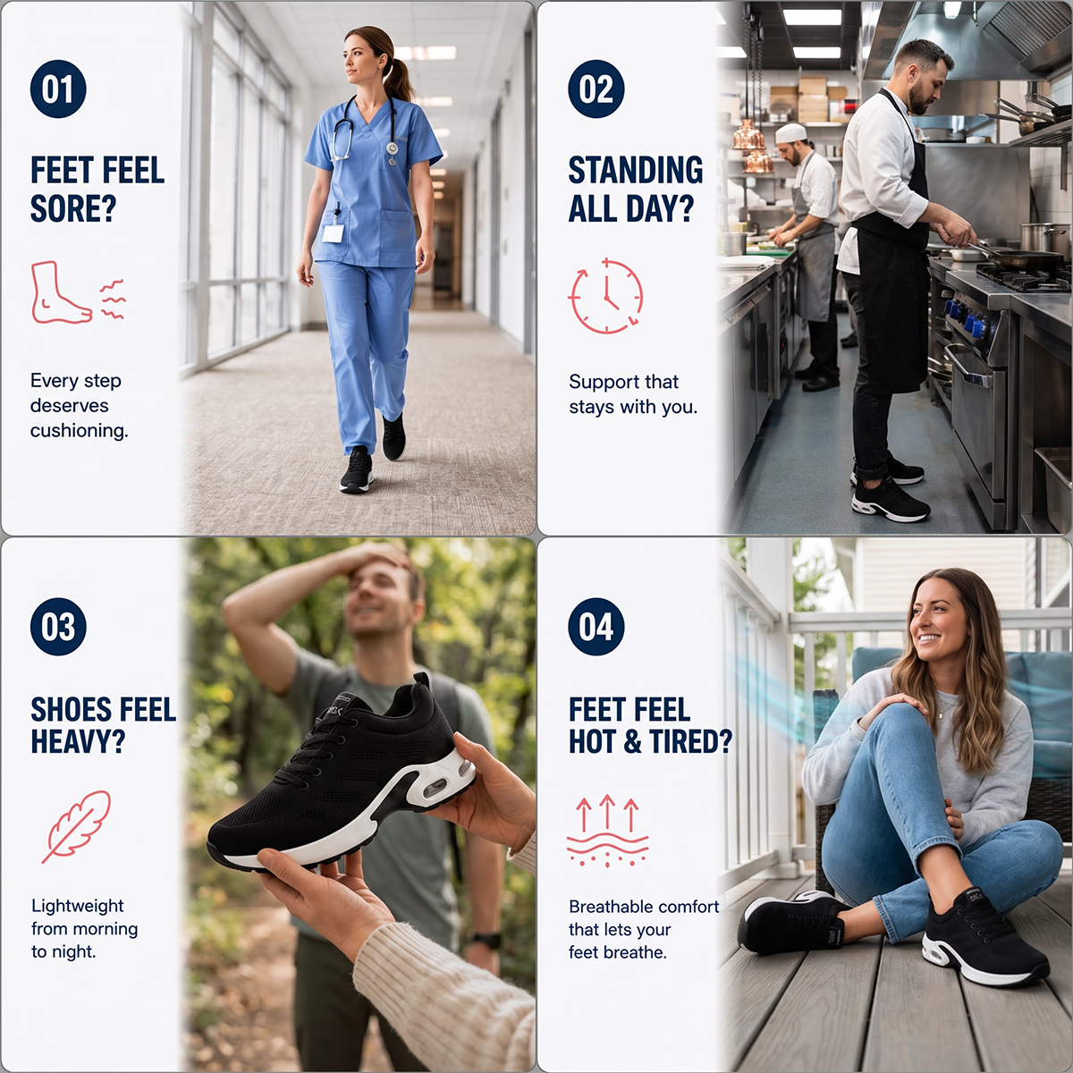 70% OFF - Footwear Designed Specifically for 12+ Hour Shifts