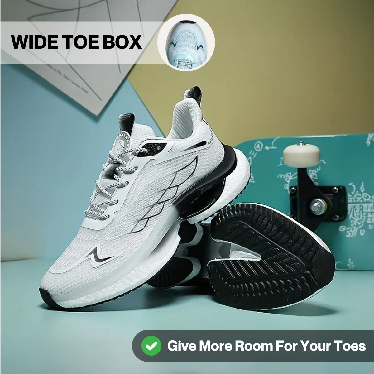 Thesungift- Hands Free and Supportive Walking Shoes