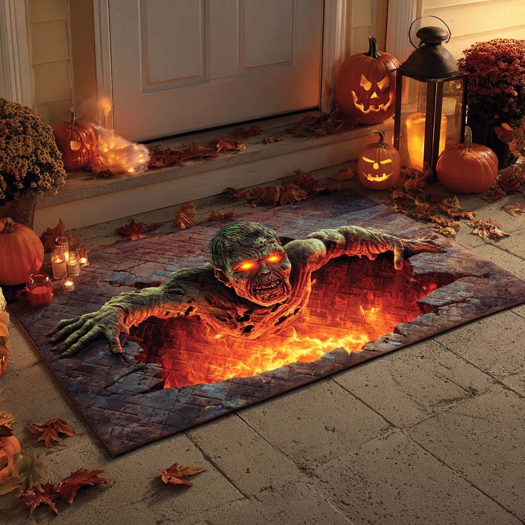 Zombie Rise Doormat NCU0XD892
