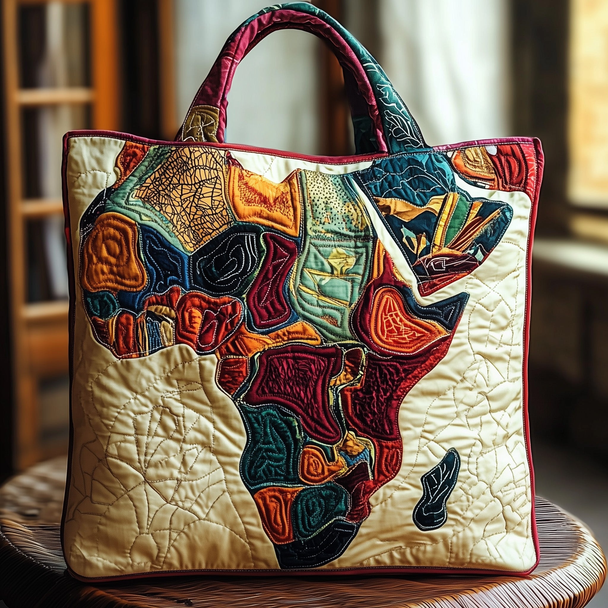 African Dream Quilted Tote Bag GFTOMA1529