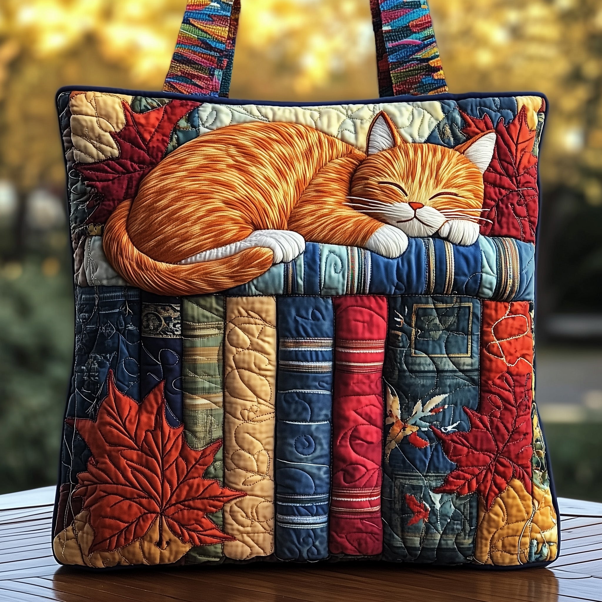 Cat Tales Quilted Tote Bag GFTONT1259