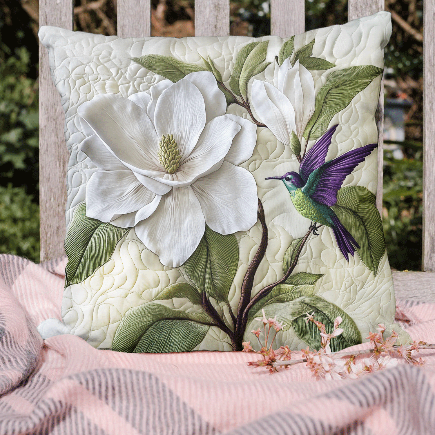 Pure Magnolia Quilted Pillow Case NCU0VH2909