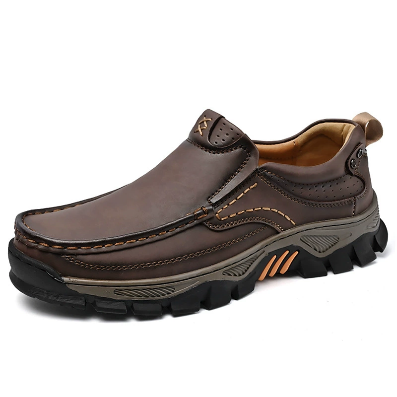 ⏰Promotion 60% OFF - 2025 New Men's Orthopedic Comfortable Casual Genuine Leather Slip On Loafers