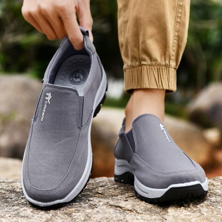 🔥LAST DAY 70% OFF🔥Men's Arch Support & Breathable and Light & Non-Slip Shoes - Proven Plantar Fasciitis, Foot and Heel Pain Relief.