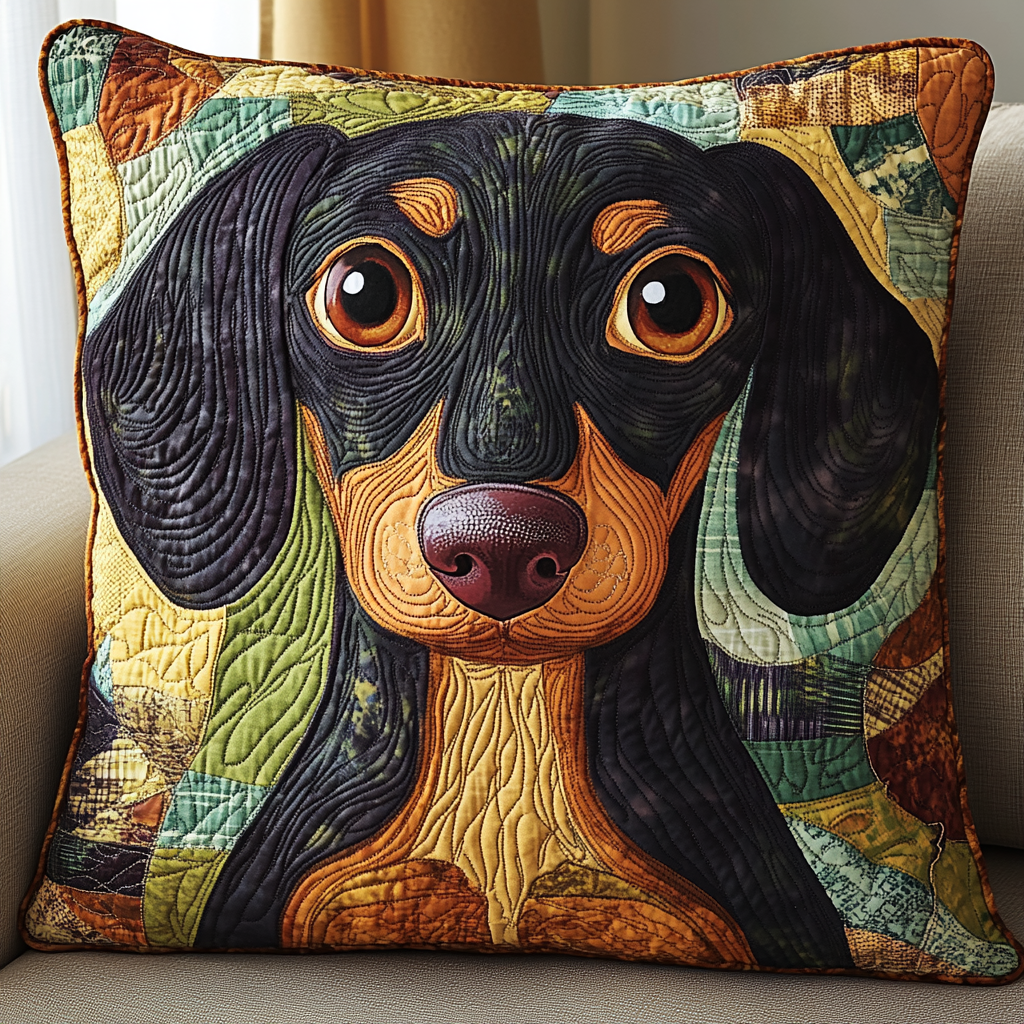 Furry Haven Quilted Pillow Case NCU0VH2326