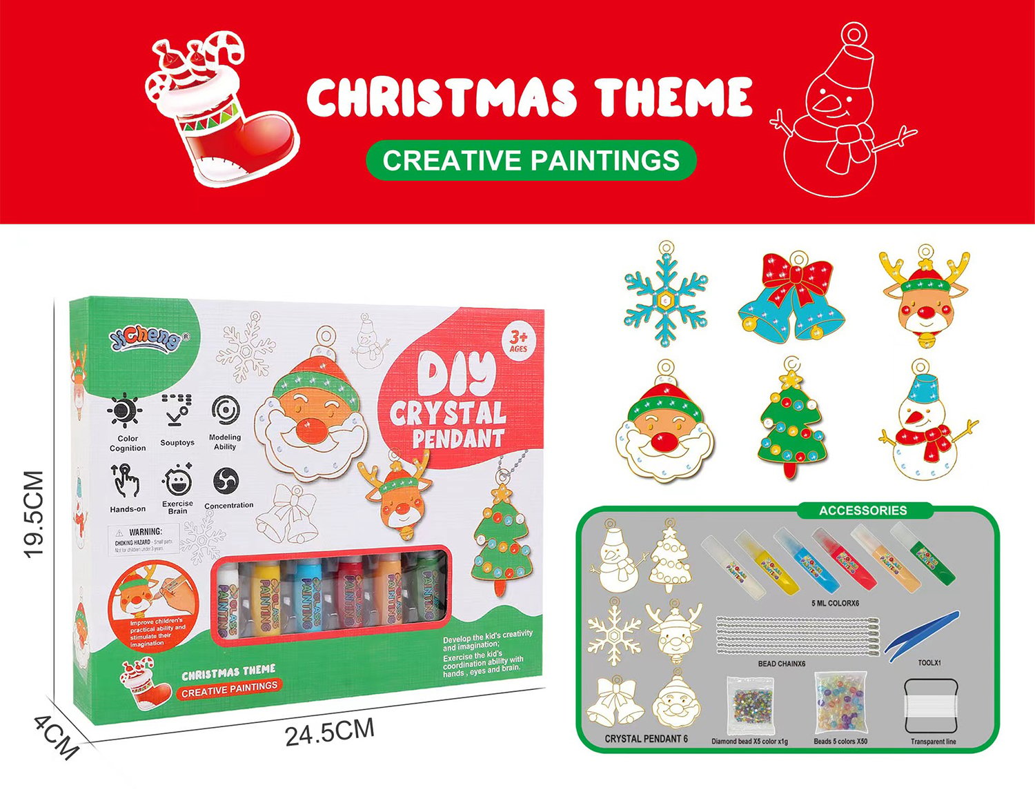 🌲Early Christmas Sale 49% Off🎅DIY Crystal Paint Arts and Crafts Set
