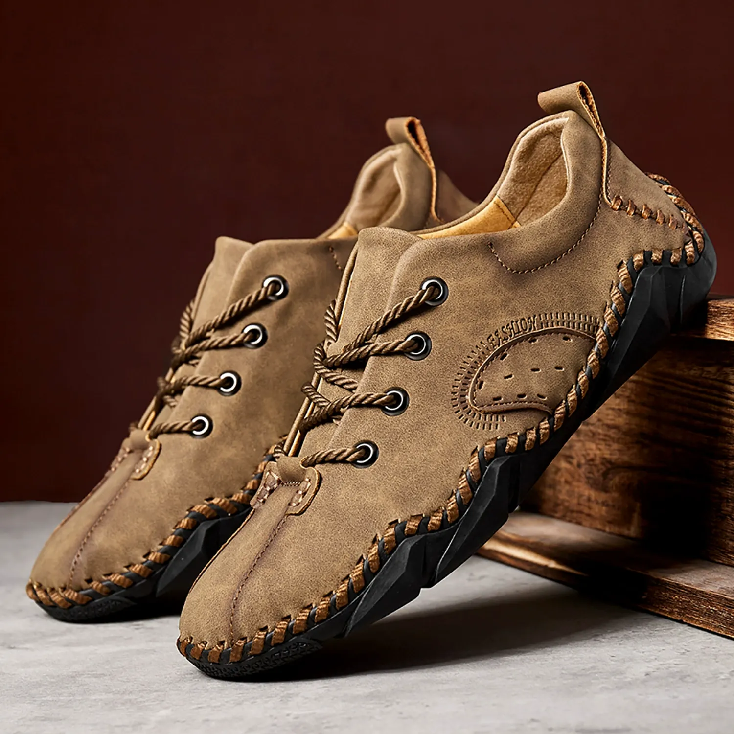 High quality Leather Sneakers for men