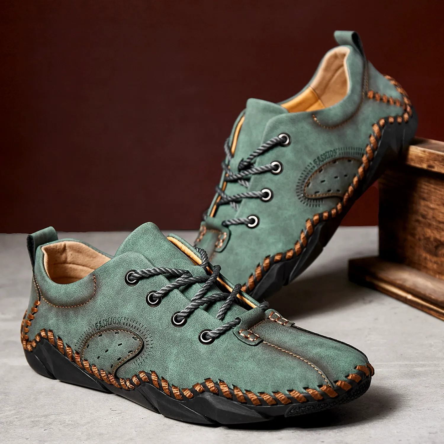 High quality Leather Sneakers for men