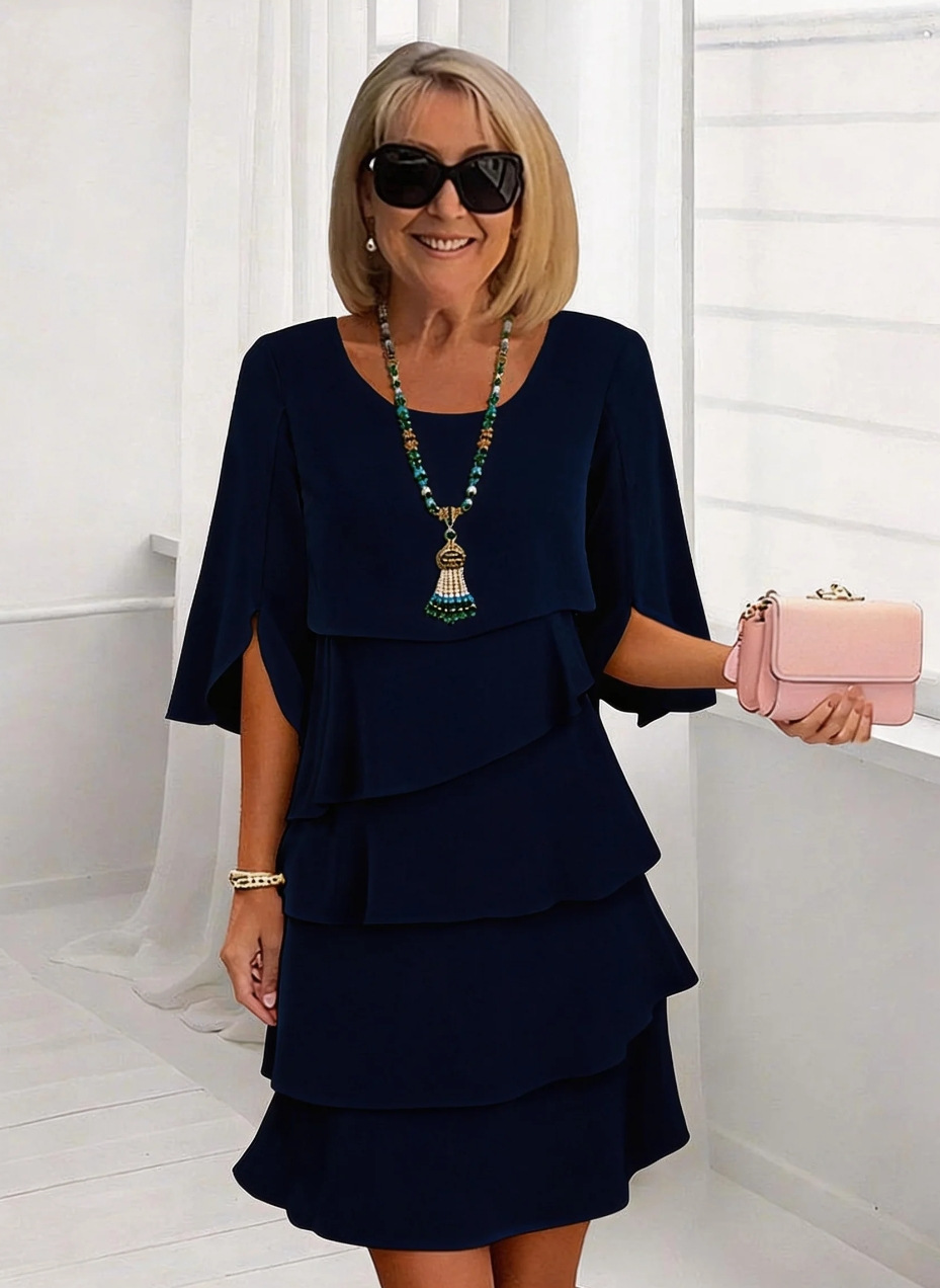 Elegant Layered Dress – Effortless Style for Every Occasion