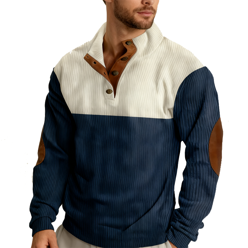 🔥Today 70% off🔥-100% pure cashmere blended style sports shirt, a favorite among middle-aged people