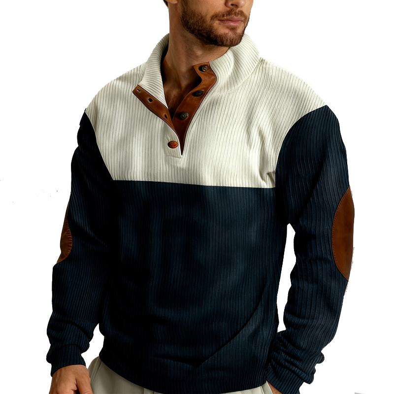 🔥Today 70% off🔥-100% pure cashmere blended style sports shirt, a favorite among middle-aged people